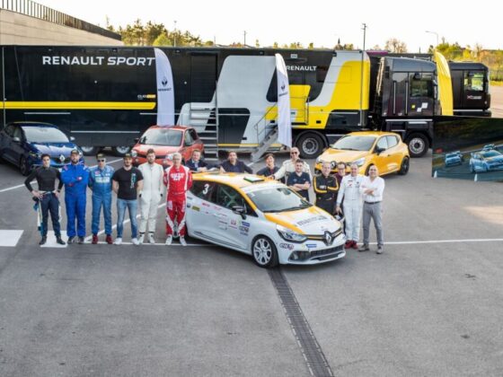 Renault Clio Up Press League. Nell'Autodromo di Modena le selezioni