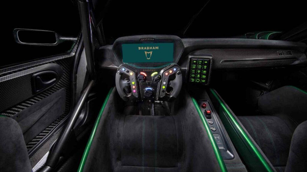 Foto statica della nuova Brabham BT62