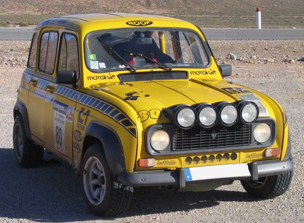 Renault 4 rally Sinpar 4x4 